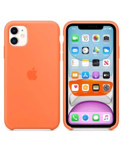 Чехол Soft Touch для Apple iPhone 11 Apricot Orange