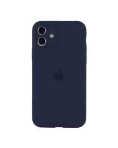 Чехол Soft Touch для Apple iPhone 11 Midnight Blue with Camera Lens Protection