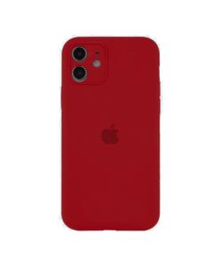 Чехол Soft Touch для Apple iPhone 11 Rose Red with Camera Lens Protection