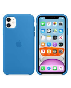 Чехол Soft Touch для Apple iPhone 11 Surf Blue (Original)