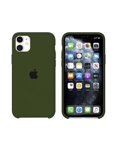 Чехол Soft Touch для Apple iPhone 11 Army Green