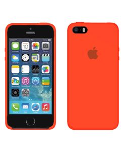 Чехол Soft Touch для Apple iPhone 5/5S New Apricot