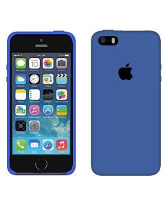 Чехол Soft Touch для Apple iPhone 5/5S Navy Blue