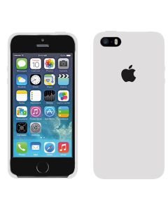 Чехол Soft Touch для Apple iPhone 5/5S White