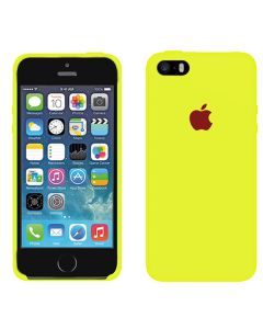 Чехол Soft Touch для Apple iPhone 5/5S Yellow