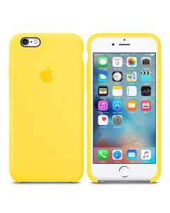 Чехол Soft Touch для Apple iPhone 6/6S Canary Yellow