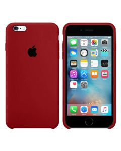 Чехол Soft Touch для Apple iPhone 6/6S Dark Red