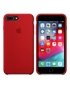 Чехол Soft Touch для Apple iPhone 8 Plus Raspberry Red