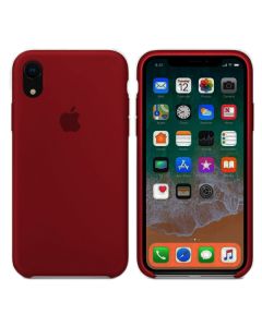 Чехол Soft Touch для Apple iPhone XR China Red