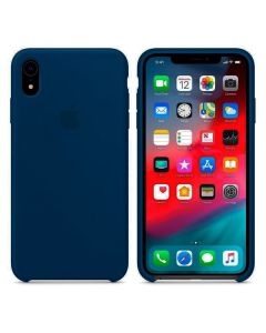 Чехол Soft Touch для Apple iPhone XR Deep Lake Blue