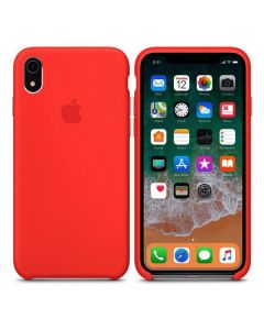 Чехол Soft Touch для Apple iPhone XR Raspberry Red