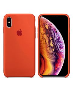 Чехол Soft Touch для Apple iPhone XS Max Apricot Orange