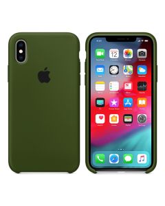 Чехол Soft Touch для Apple iPhone X/XS Army Green