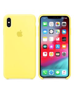 Чехол Soft Touch для Apple iPhone XS  Max Canary Yellow