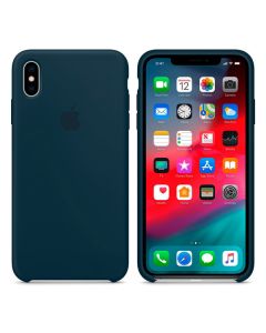 Чехол Soft Touch для Apple iPhone XS  Max Cosmos Blue