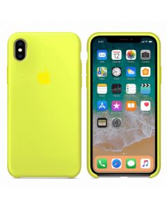Чохол Soft Touch для Apple iPhone XS Max Mellow Yellow (Original)