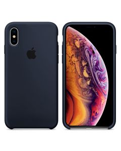 Чохол Soft Touch для Apple iPhone XS Max Midnight Blue (Original)