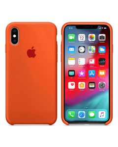 Чехол Soft Touch для Apple iPhone X/XS Papaya