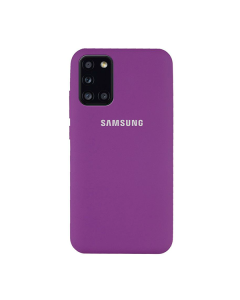 Чехол Original Soft Touch Case for Samsung A31-2020/A315 Purple