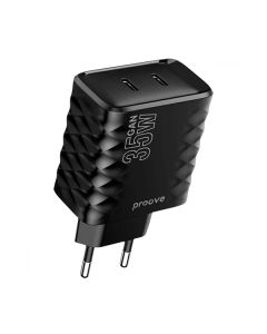 МЗП Proove Speed Surge Gan 35W (Type-C + Type-C) Black (WCSS30020001)