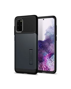 Чехол Spigen Samsung G985 Galaxy S20+ Slim Armor Metal Slate (ACS00648)