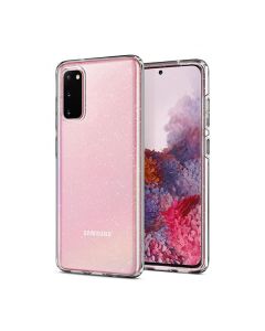 Чехол Spigen для Samsung S20 Ultra/G988 Spigen Liquid Crystal Glitter, Crystal Quartz