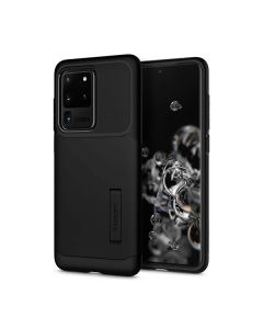 Чехол Spigen Samsung G988 Galaxy S20 Ultra Slim Armor Black (ACS00636)