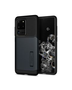 Чехол Spigen Samsung G988 Galaxy S20 Ultra Slim Armor Metal Slate (ACS00637)