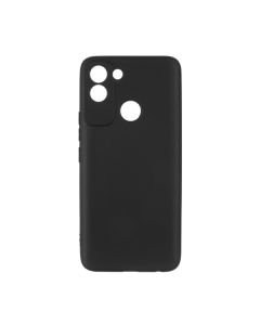 Original Silicon Case Tecno Pop 5 LTE Black with Camera Lens