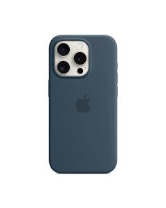 Чохол Apple iPhone 15 Pro Max Silicone Case with MagSafe Storm Blue (MT1P3)