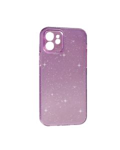 Чехол Silicon Shiny Case iPhone 11 Glitter Lilac Pride