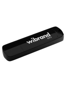 Флешка Wibrand 64GB Grizzly USB 2.0 Black (WI2.0/CR64P3B)