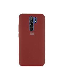 Чехол Original Soft Touch Case for Xiaomi Redmi 9 Marsala