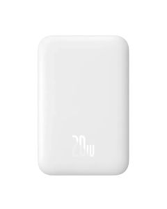 Внешний аккумулятор Baseus Magnetic Mini Wireless Fast Charge Overseas Edition 20W 10000 mAh White (PPCX070002)