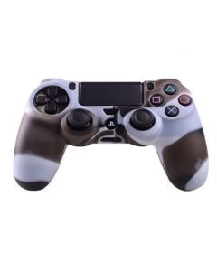 Силиконовый чехол для джойстика Sony PlayStation PS4 Type 2 Camouflage Brown/White тех.пак