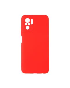 Чехол Original Soft Touch Case for Xiaomi Poco M5S Red with Camera Lens