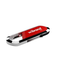 Флешка Wibrand 8GB Aligator USB 2.0 Dark Red (WI2.0/AL8U7DR)