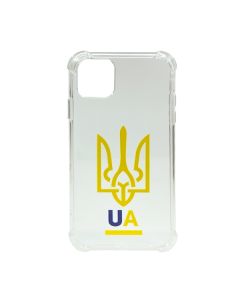 Чохол Wave We are Ukraine Case iPhone 11 Clear U&A