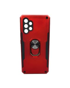 Чохол Armor Antishock Case для Samsung A32-2021/A325 with Ring Red