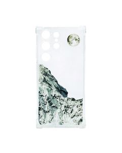 Чохол Wave Above Case для Samsung S23 Ultra/S918 Clear Frozen with Camera Lens