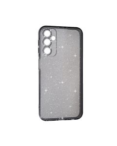 Чехол Silicon Shiny Case Samsung A15/A156 Glitter Clear/Black