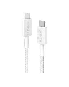 Кабель Anker Powerline 322 USB Type-C to USB Type-C 1.8m White (A8033H21)