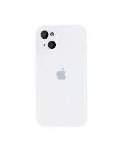 Чехол Soft Touch для Apple iPhone 13/14 White with Camera Lens Protection