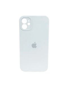 Чехол Original Soft Touch Case for iPhone12 White with Camera Lens