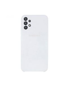 Чехол Original Soft Touch Case for Samsung A32-2021/A325 White with Camera Lens