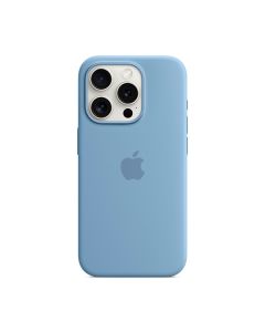 Чохол Apple iPhone 15 Pro Silicone Case with MagSafe Winter Blue (MT1L3)