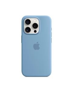 Чохол Apple iPhone 15 Pro Max Silicone Case with MagSafe Winter Blue (MT1Y3)