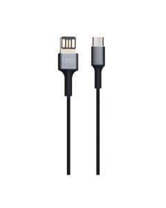 Кабель XO NB116 Micro USB 1m 2.4A Black