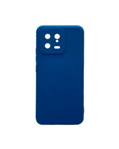 Чехол Original Soft Touch Case for Xiaomi 13 Dark Blue with Camera Lens