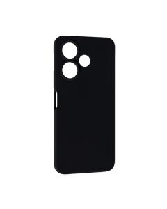 Чехол Original Soft Touch Case for Xiaomi Redmi 13 4G/Poco M6 4G Black with Camera Lens